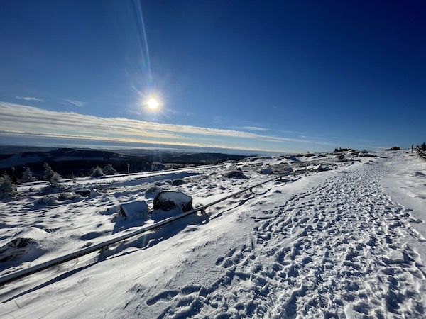 Straße zum Brocken